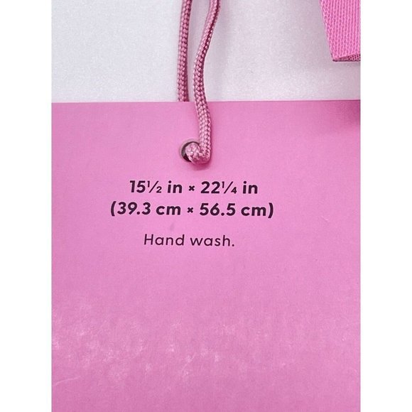 NWT Stoney Clover Ln x Target Light Pink/Mini Rainbow Fold Up Reusable Tote Bag - Picture 7 of 9